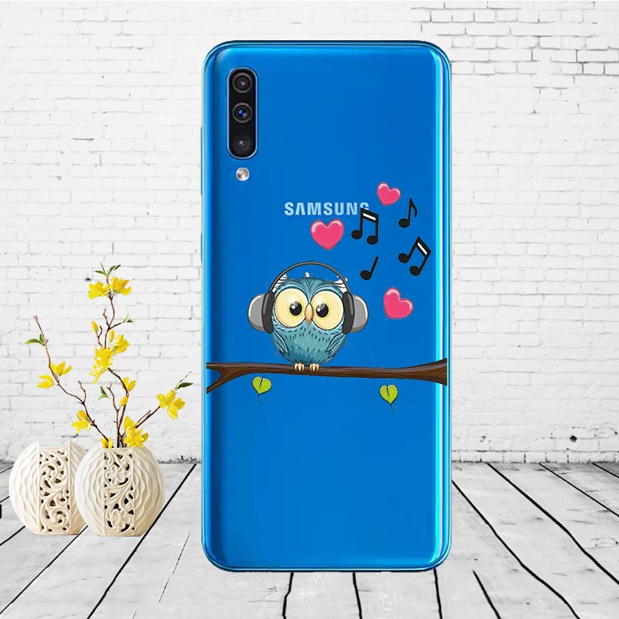Чехол для samsung Galaxy A50 Силиконовая задняя крышка для телефона samsung A50 A30 SM-A305F A505 6,5 Fundas для Galaxy A305F A305 - Цвет: A20