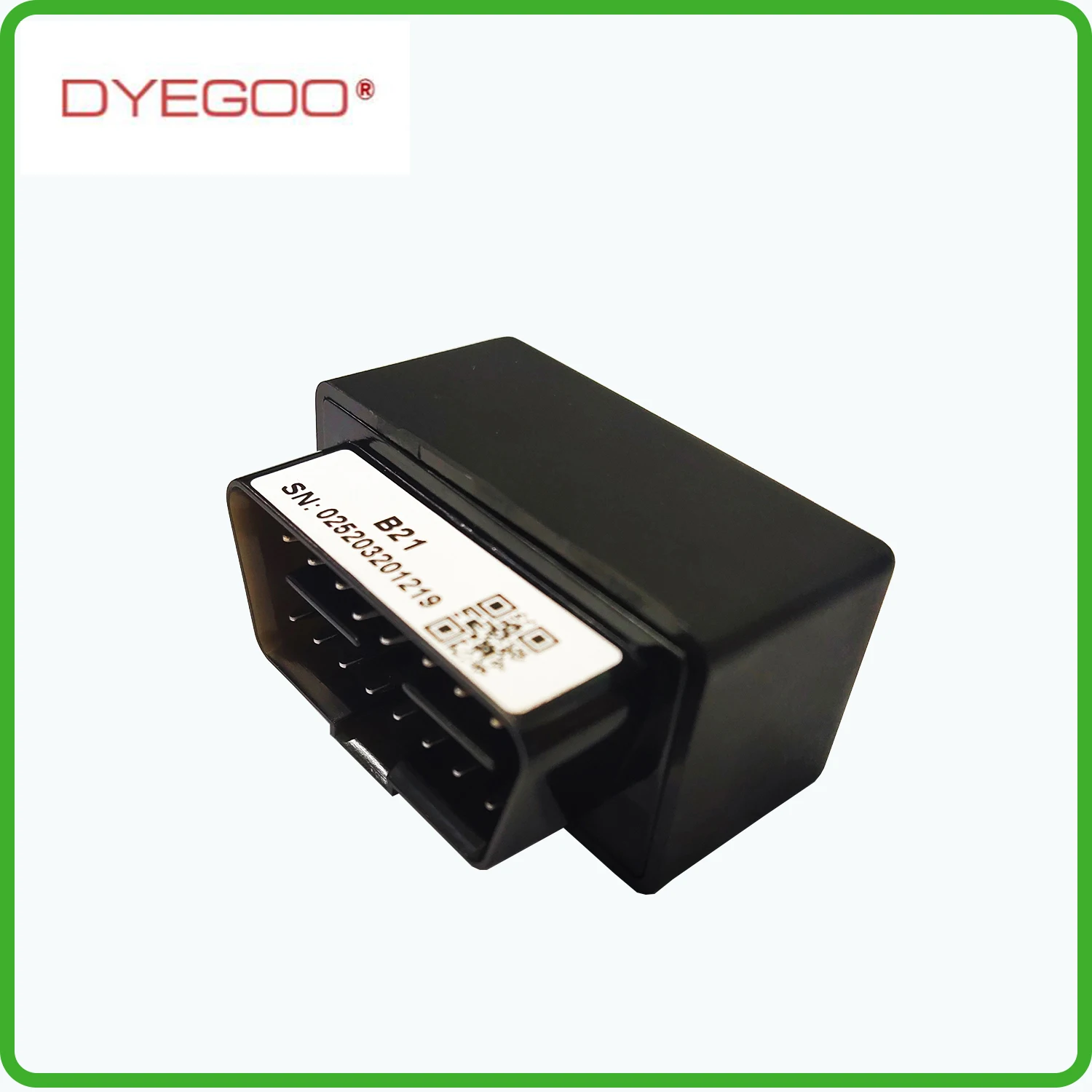 Автомобильный GPS-трекер DYEGOO B21 OBDr вибрационная сигнализация электронный забор