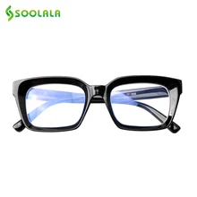 SOOLALA синий светильник, блокирующие очки для мужчин, защита глаз, компьютер, анти синий светильник, фильтр, экран, компьютерные очки для женщин