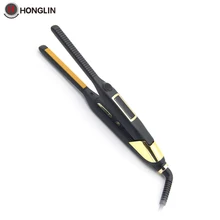 Hair straightener ceramic nano-ultrasound flat ferritin hair straightener for flat iron in the beauty salon