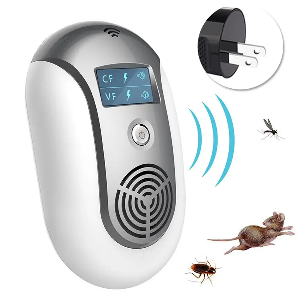 

Home Ultrasonic Pest Repeller Mosquito Mouse Rat Cockroach Control Insect Reject Hot