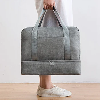 

Travel Bag Waterproof Large Capacity Multifunctional Dry Wet Separation Storage Handbag Bag Men Travel Duffle Bag For Selling