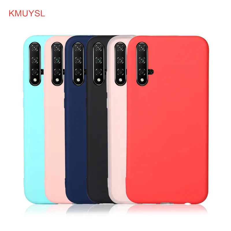 Чехол конфетного цвета для huawei Коврики 30 20X5G P20 P30 Pro Lite Y6 Y7 Y9 P Smart на Honor 9X8X20 Pro 10i 20i 10 9 Lite чехол
