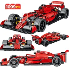 

1099PCS City Famous Supercar MOC Model Building Blocks Technical Drift Racing Car Bricks Educational Toys for Children