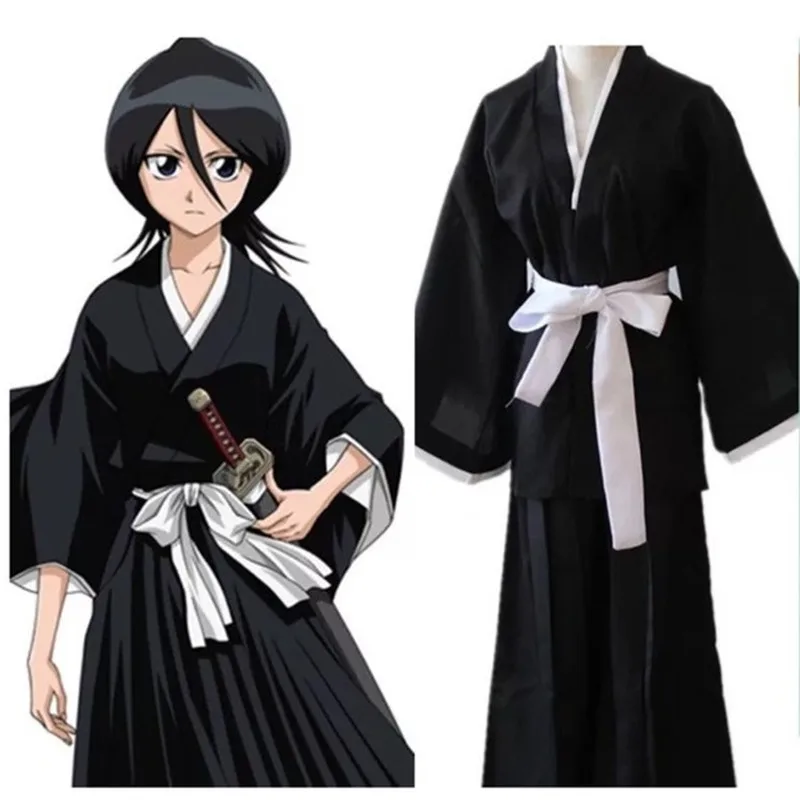 Мужской косплей Kurosaki Ichigo ролевые игры банный халат отбеливатель Японские Аниме