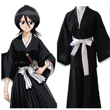 

Men Cosplay Kurosaki Ichigo Role Play Bath Robe BLEACH Japanese Anime Costumes Hitsugaya Toushirou Kimono Yukata Samurai Uniform