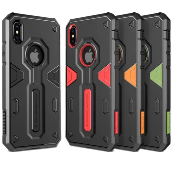 

Nillkin Defender Case Ⅱ Layers Phone Protective Cover Back Shell For Apple iPhone XS Max XR 7+ iPhone 8 Plus Dual Color TPU+PC
