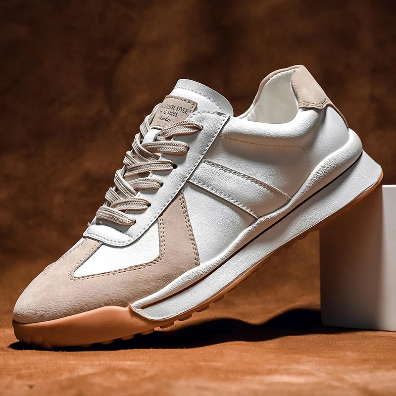 Scarpe Da Uomo Autunno 2021 Nuove Scarpe Da Ginnastica Piatte Joker Antiscivolo Scarpe Retrò Scarpe Moda Scarpe Casual In Pelle Scarpe Da Guida