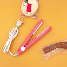 Оригинальная практичная Бытовая Multifuncational Еда вакуумной упаковочной сумкой клип Ручной мини Портативный Электрический термической запайки