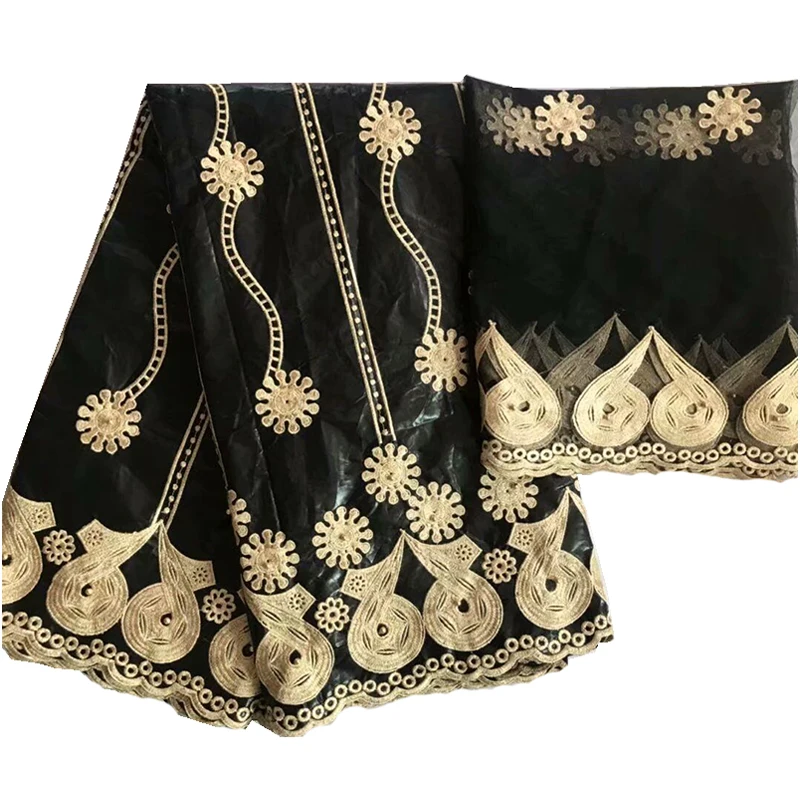 Базен riche getzner с камнями bazin brode getzner новейшая африканская кружевная ткань жаккард морская парча ткань 7 ярдов