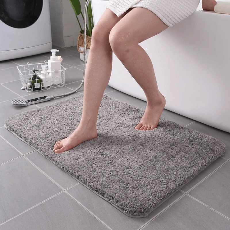 

Bathroom Door Entrance Mat Daisy Bath Rug Bathroom Non-Slip Mat Toilet Door Mat Entrance Door Absorbent Mat Anti-slip Door Mat
