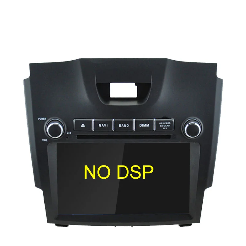 NO DSP TOPBSNA 2 Din Android 9,0 Автомагнитола gps для Chevrolet S10 Holden trailvlazer colorado Isuzu D-max wifi стерео головное устройство RDS Аудио - Цвет: NO DSP