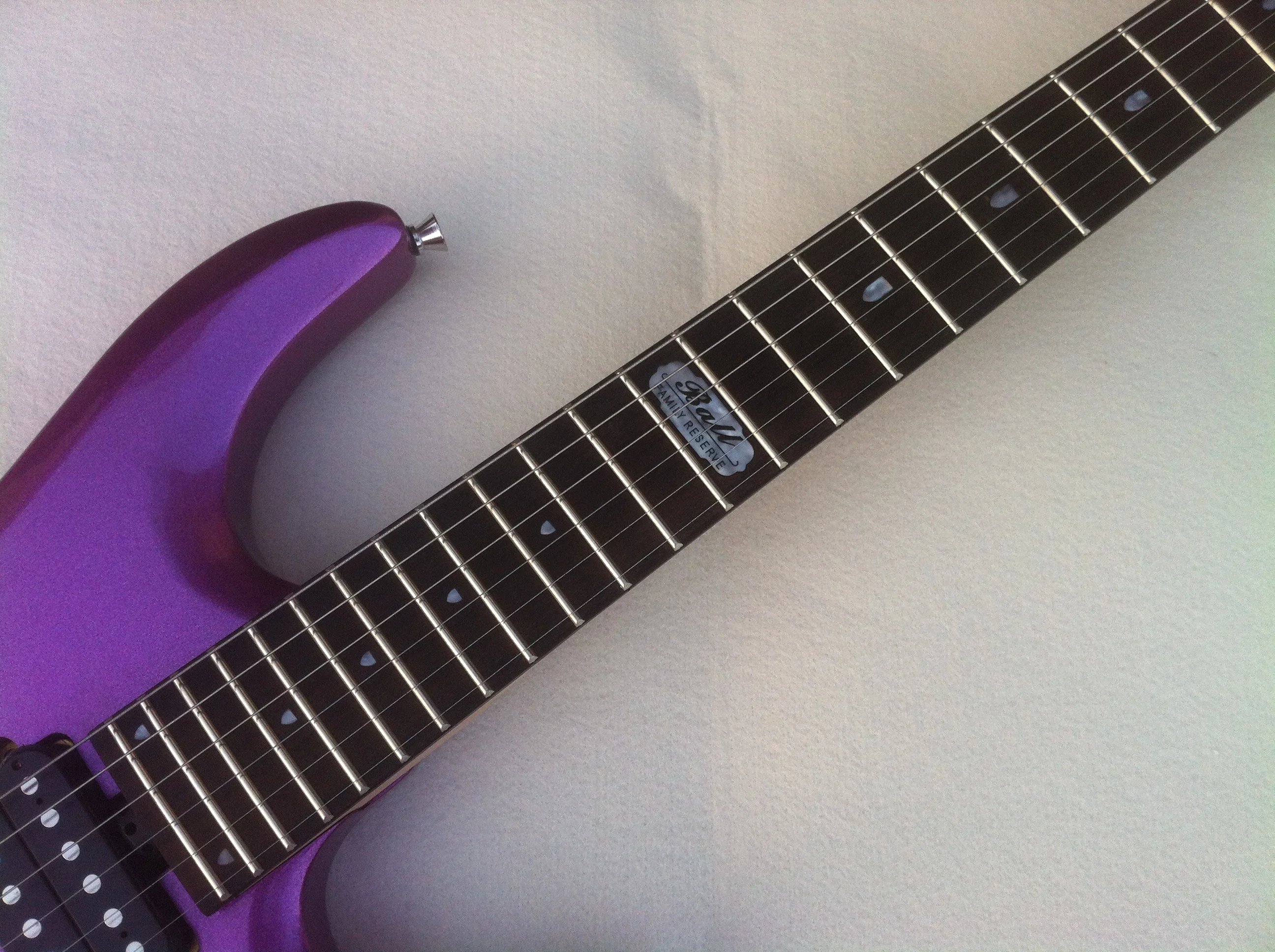 Металлический Фиолетовый Цвет HH звукосниматели гитара тремоло мост болт на