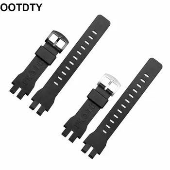 

Soft Silicone Watchband Wrist Strap for Casio PRW-6000/6100/3000/3100 Watch