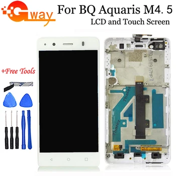 

Tested for BQ Aquaris M4.5 LCD Display+Touch Screen Assembly With Frame+Tools