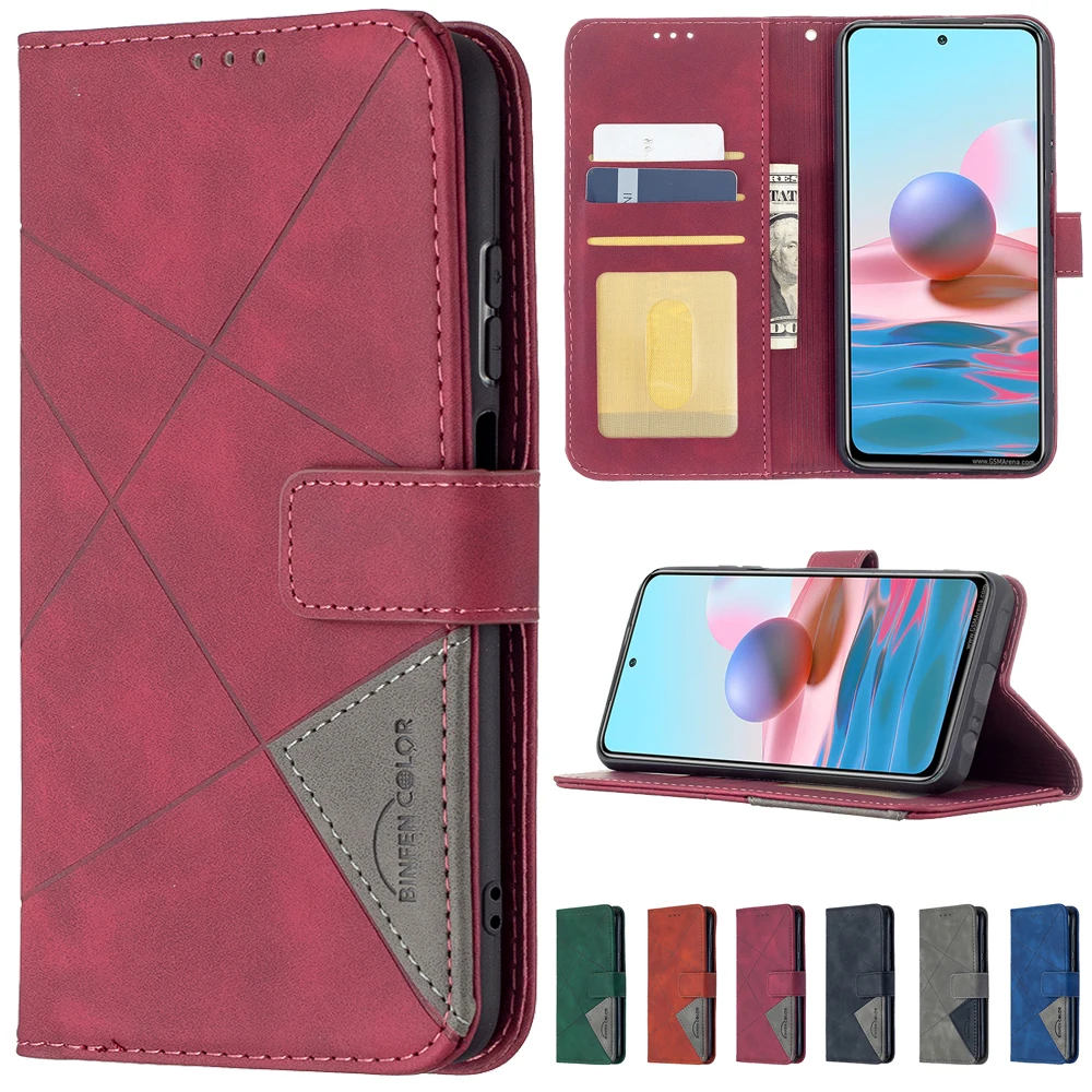 Flip Wallet Case For Xiaomi 11i 10T CC9 Lite Redmi Note 10/9 Pro Max 8 7 Pro Redmi 9 9A 9C 8 8A 7A Mi POCO F3 M3 X3 NFC PU Cover