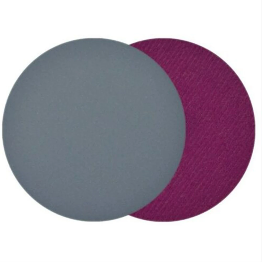 20pcs 996A6inch Round 150mm Flocked Backing Sandpaper 1000/1500/2000/3000# for metal woodworking polishing and sanding