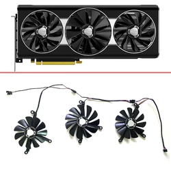 Ventilateur de refroidissement pour carte vidéo Radeon RX 5700 XT, 4 broches, 85MM, pour XFX Radeon RX 5700 XT thick III Ultra RX 57XT8TBD8 