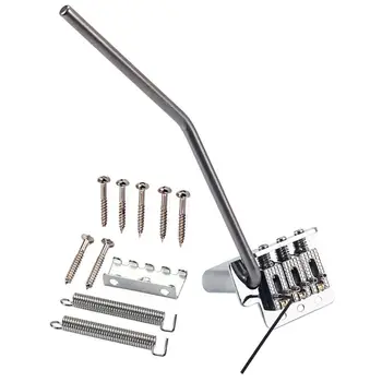 

3 String Roller Bridge Tremolo Saddles for Electric Guitar Bass Accessories G99D