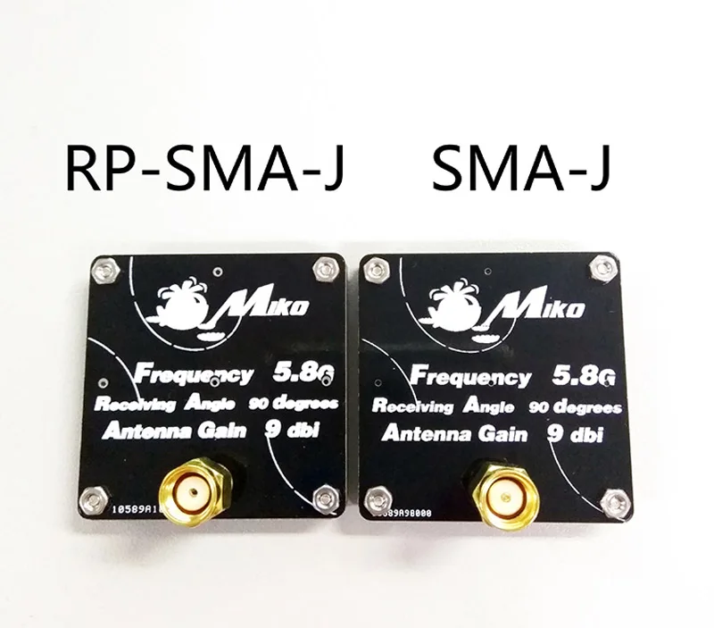 

Hot 5.8G 9dBi High Gain RX Flat Antenna SMA Low Standing Wave Long Range Fr FPV Monitor Racing Drone Fatshark SKYZONE Goggle