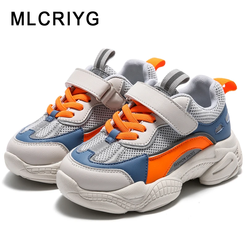 

Spring Kids Sport Sneakers Baby Girls Pink Casual Sneakers Children Chunky Sneakers Boys Brand Running Shoes Soft Trainers 2020