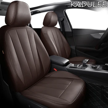 

KADULEE custom real leather car seat cover For suzuki grand vitara jimny KIZASHI swift sx4 baleno IGNIS car seats protector