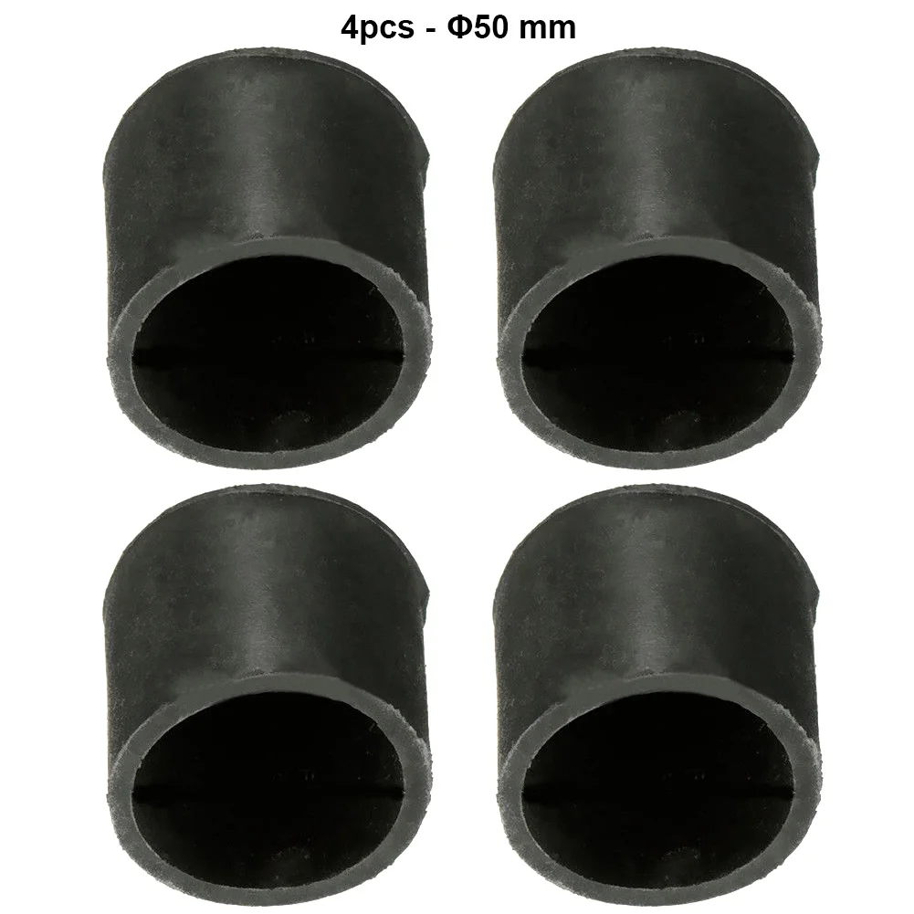 4 шт./компл. резиновый протектор шапки и устойчивая к царапинам Крышка для стола стульев мебельные ножки OCT998 - Цвет: 50mm