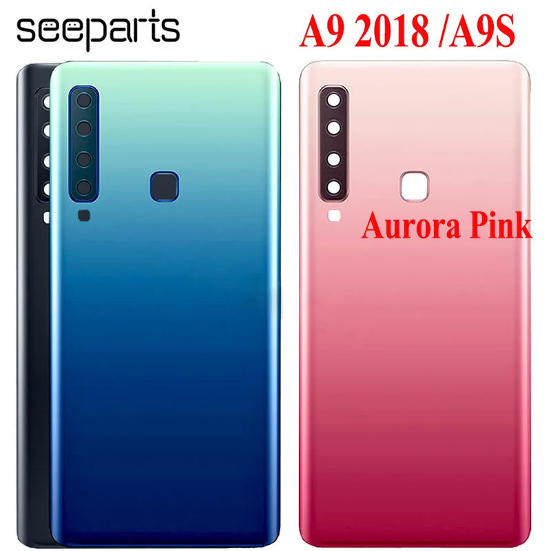 Задняя крышка батарейного отсека для SAMSUNG Galaxy A9 2018 A920 | Мобильные телефоны и
