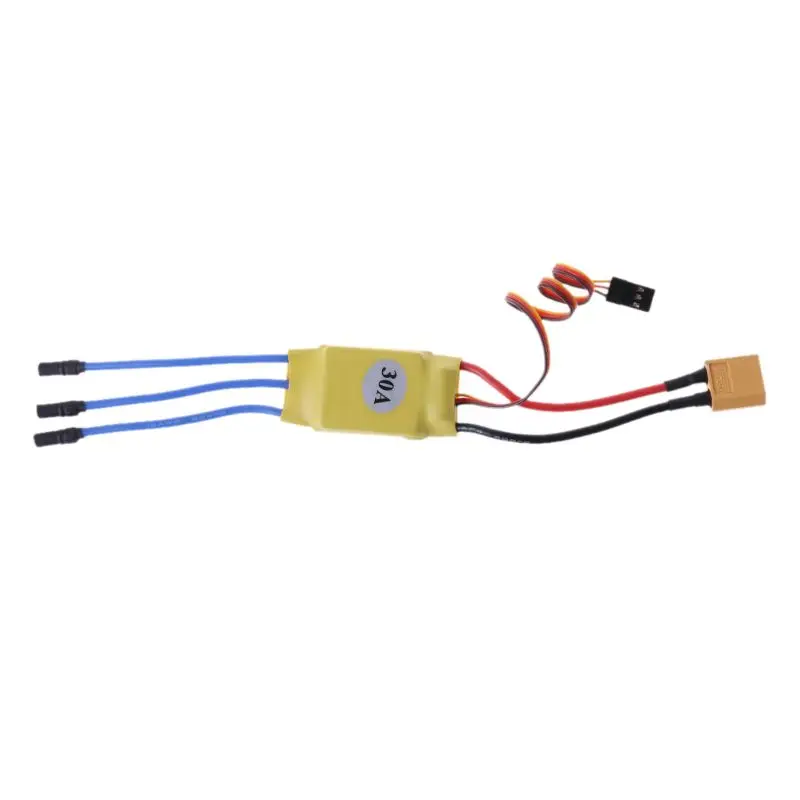 XXD 30A RC ESC Бесщеточный Регулятор скорости двигателя для T-rex 450 V2 Вертолет I403 634F - Цвет: C