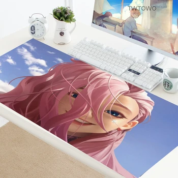 

Seraphine Mouse Pad LoL League Of Legends Computer Mouse Mat Cool Large Gaming Mouse Pad Gamer Locking Edge Mousepad
