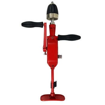 

0.8-10mm Drill Chuck Two Gear Hand Drill Automatic Miniature Hand Crank Tapping Machine hand tapping machine