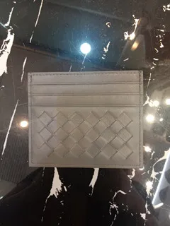 Модный чехол для паспорта Porte Carte. Обувь из натуральной кожи. Первый слой высочайшего качества. Сумка для кредитных карт - Цвет: Iron and steel ash