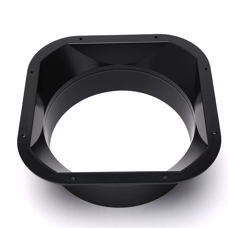 1PC ABS Round Pipe Flange Seat Aluminum Tube Air Ventilation Hose Connector