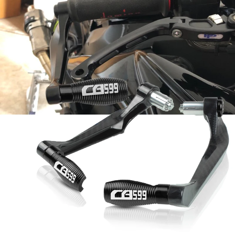 

Universal High Quality 7/8" 22mm Aluminum Motorcycle Handlebar System Brake Clutch Lever Protector Hand Guard FOR HONDA CB599