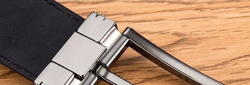 FAJARINA Brand Name Top Quality Real Cow Genuine Leather Belt Straped Pin Buckle Metal Belts for Men Free Shipping N17FJ741