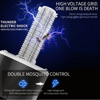 

Mosquito Killer USB Electric Mosquito Killer Lamp Photocatalysis Mute Home LED Bug Zapper Insect Trap Radiationless