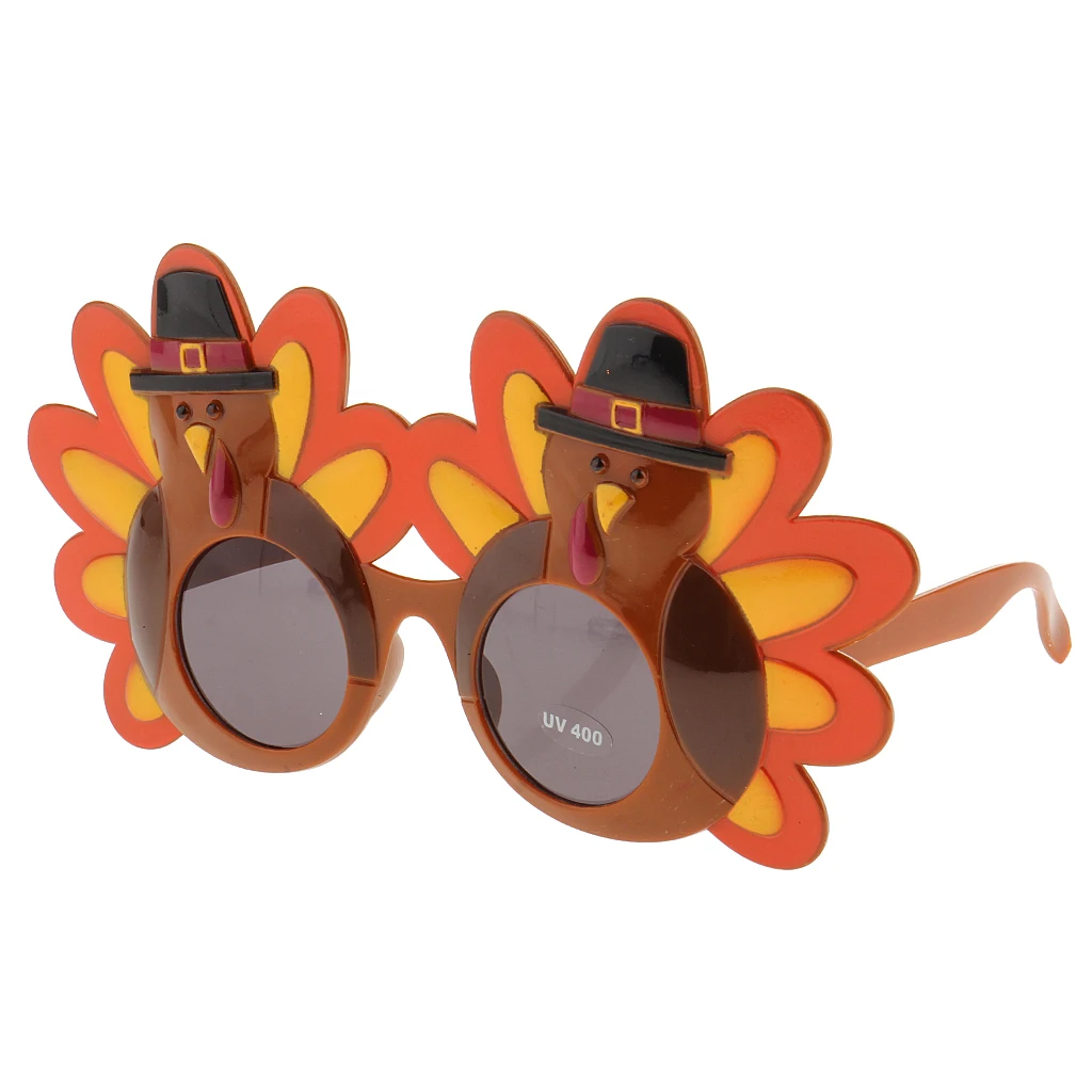 Thanksgiving Eyeglasses Turkey Party Fancy Dress Costume Sunglasses Gag Gift 
