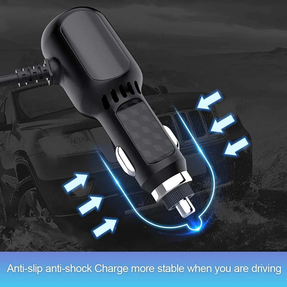 Универсальное автомобильное зарядное устройство USB быстрое автомобильный