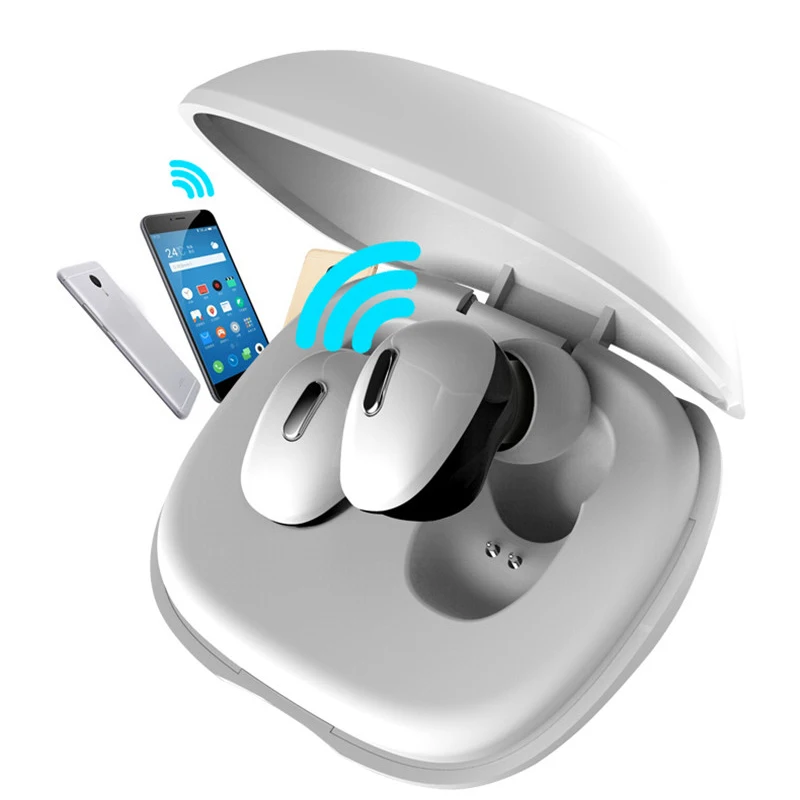 I9 TWS Bluetooth 5,0 беспроводные наушники, стерео беспроводные наушники CVC6.0, шумоподавляющая гарнитура с микрофоном для телефона