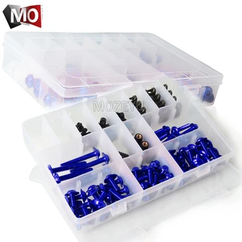 

For Yamaha FZ6 FZ600 FZ6R FZ750 FZ8(FZ8N/FZ8S) FZR 250 400 600 750 1000 Motorcycle Fairing Body Bolts Kit Fastener Clips Screw