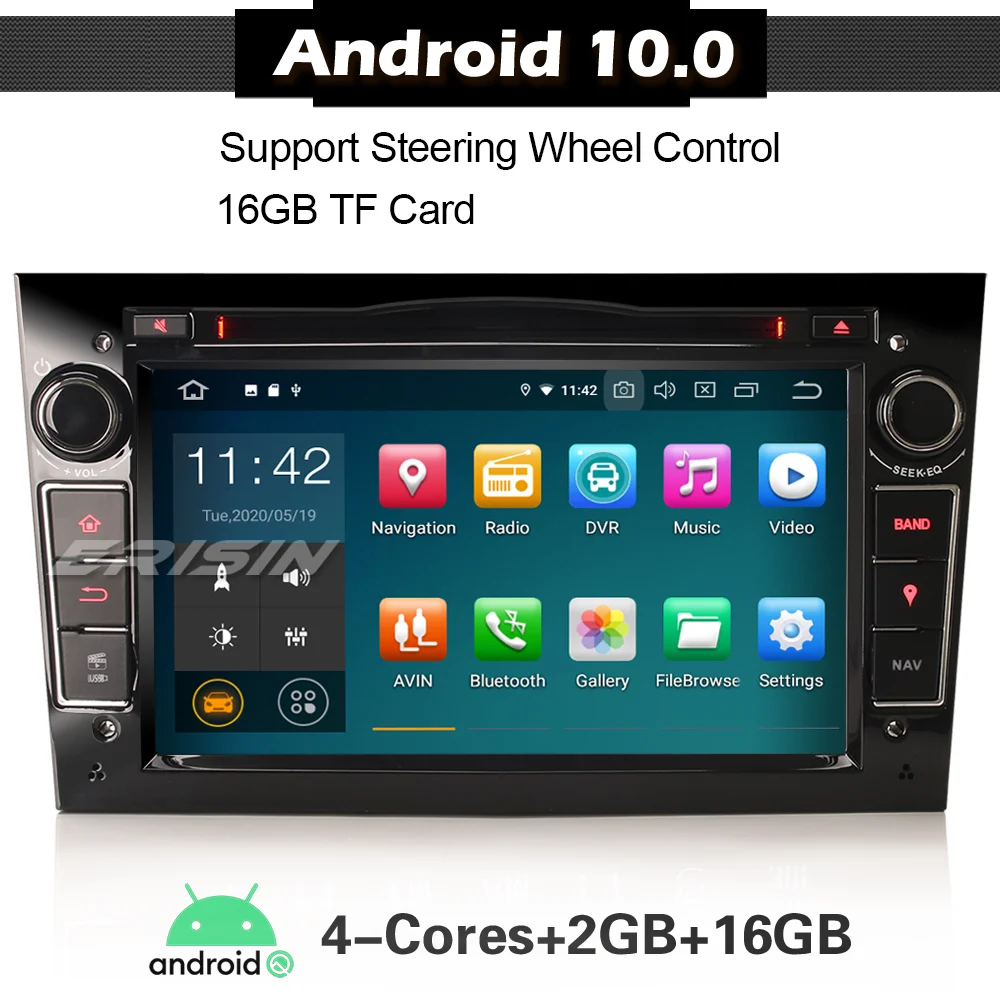 5160 Car Stereo For Opel Vauxhall Corsa Vectra Zafira Astra Dab+ 4g