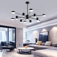 Скандинавские Диммируемые светодиодные люстры для столовой, светодиодные подвесные люстры, Светильники для гостиной, спальни, светодиодные подвесные светильники