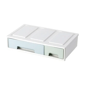 

Jewelry Cosmetic Divider Organizer Drawer Type Storage Box Makeup DIY Rangement Holder Case Desk Home Organization