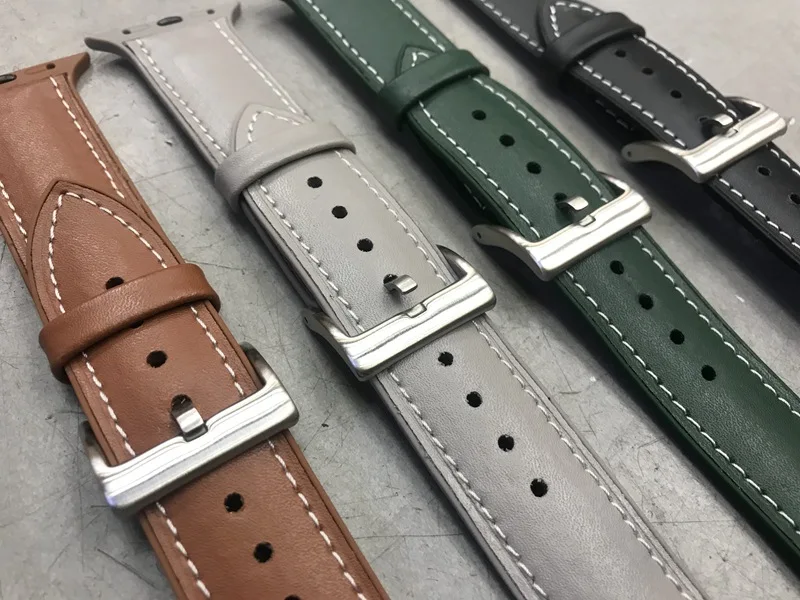 Мягкий ремешок для apple watch 5 ремешок 44 мм 40 мм Натуральная кожа+ силикон iwatch 42 мм 38 мм серия 5 4 3 2 1 браслет аксессуары