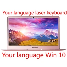 P09 Laser custom logo Notebook Computer 14″ laptop 6G/8G DDR4 RAM 512G SSD Intel Celeron J3455 Quad Core with Backlit keyboard