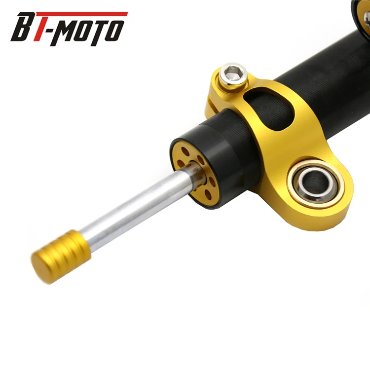 CNC алюминиевый MT03 логотип мотоциклетный демпфер руля стабилизировать безопасность управления для YAMAHA MT03 MT 03 MT-03 2005-2006