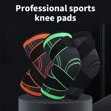 

Sports Knee Pads Basketball Running Breathable Nylon Cycling Straps To Protect The Four Seasons Thin Outdoor Compression Knee Pa