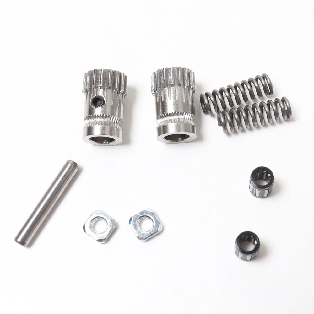 Скидка Prusa i3 mk2 mk2.5 mk3 3d принтер экструдер приводные шестерни Btech двойные шестерни, с 2 шт. пружина экструдера