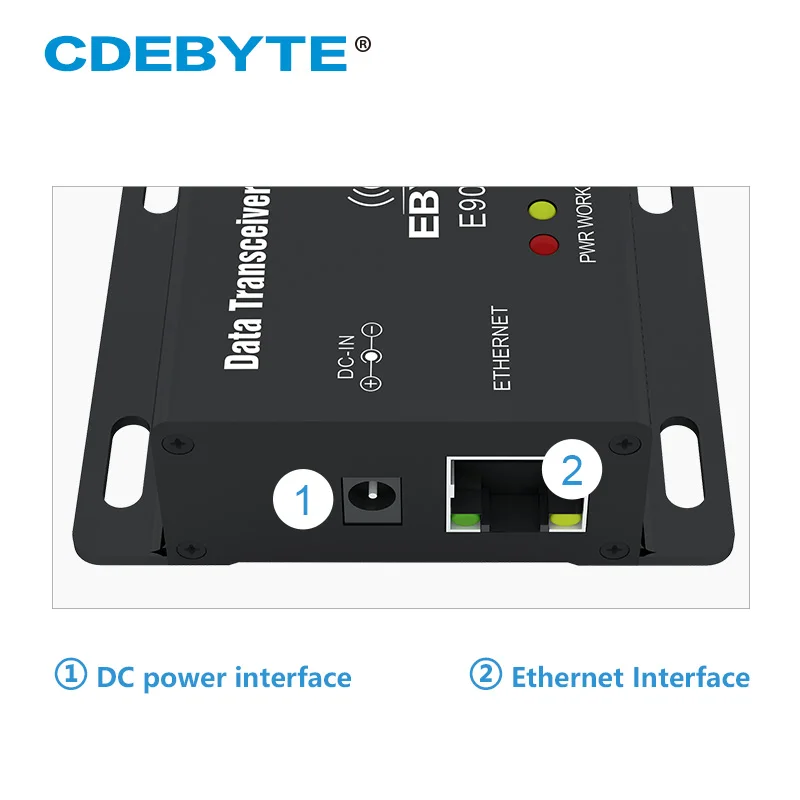 E90-DTU-433C30E Ethernet Modbus радиус действия 433 МГц 1 Вт IoT uhf 3 км беспроводной приемопередатчик радиочастотный модуль 433 МГц передатчик приемник