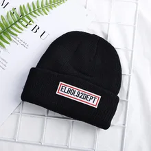 Новые детские шапки для осени и зимы: корейские шерстяные шляпы с надписью для женщин; вязаные теплые и модные шапки для c